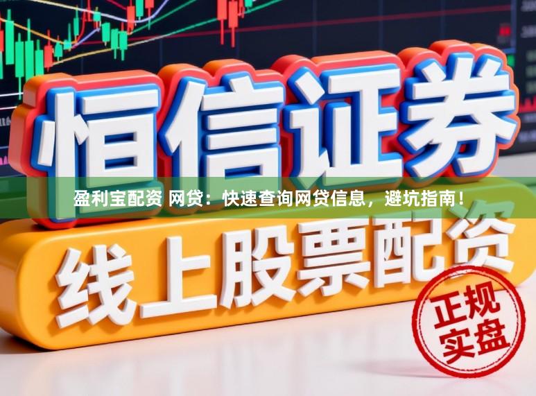 盈利宝配资 网贷：快速查询网贷信息，避坑指南！