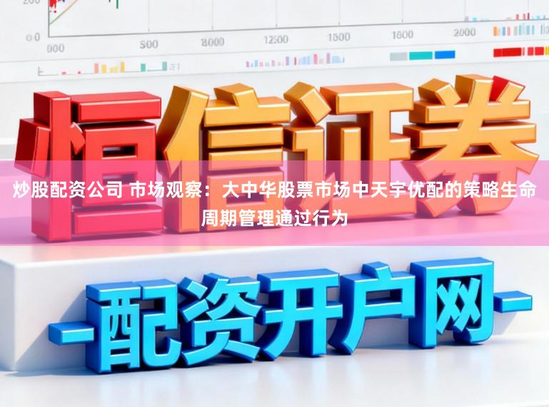 炒股配资公司 市场观察：大中华股票市场中天宇优配的策略生命周期管理通过行为