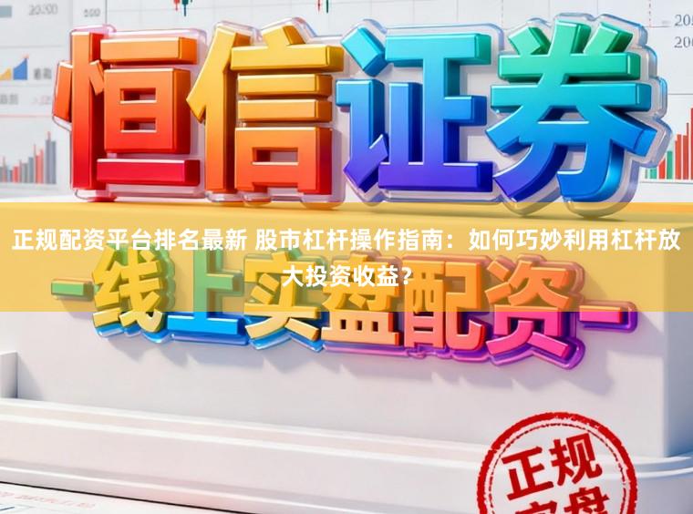 正规配资平台排名最新 股市杠杆操作指南：如何巧妙利用杠杆放大投资收益？