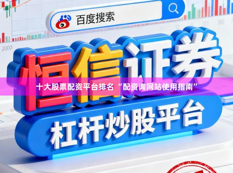 十大股票配资平台排名 “配资询网站使用指南”