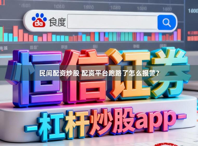 民间配资炒股 配资平台跑路了怎么报警？